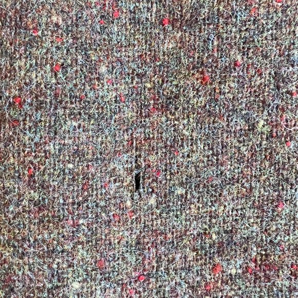 century Boston Brown Marbled Wool Blend Vintage A-Line Skirt in Size 12 - Picture 8 of 8